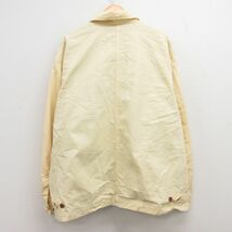 XL/古着 ギャップ GAP 長袖 ジャケット メンズ 00s 大きいサイズ コットン 薄黄 イエロー 23sep18 中古 アウター ジャンパー ブルゾン_画像2