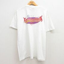 XL/古着 半袖 ビンテージ Tシャツ メンズ 00s Slumberfest コットン クルーネック 白 ホワイト 23jul14 中古_画像1