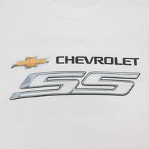 XL/古着 半袖 ビンテージ Tシャツ メンズ 00s シボレー レーシングカー コットン クルーネック 白 ホワイト 23jul26 中古_画像3