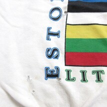 XL/古着 長袖 スウェット メンズ 90s エストニア ラトビア リトアニア バルト三国 国旗 クルーネック 白 ホワイト 23oct24 中古 スエッ_画像5