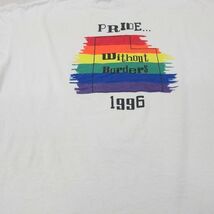 XL/古着 半袖 ビンテージ Tシャツ メンズ 90s PRIDE クルーネック 白 ホワイト 23aug07 中古_画像7