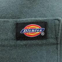 XL/古着 ディッキーズ Dickies 半袖 ブランド Tシャツ メンズ ワンポイントロゴ 胸ポケット付き 大きいサイズ コットン クルーネック_画像2