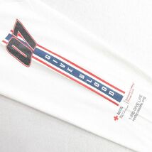 L/古着 長袖 ビンテージ Tシャツ メンズ 00s レース コットン クルーネック 白 ホワイト 23jun12 中古_画像3