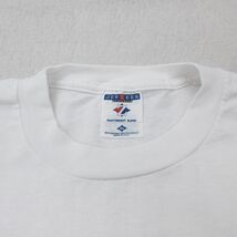XL/古着 半袖 ビンテージ Tシャツ メンズ 90s AMERICAN 鳥 星条旗 大きいサイズ クルーネック 白 ホワイト 23jun22 中古_画像5