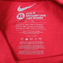 XL/古着 ナイキ NIKE 半袖 ブランド Tシャツ メンズ MLB テキサスレンジャーズ 大きいサイズ コットン クルーネック 赤 レッド メジャ_画像4