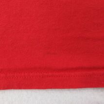 XL/古着 ナイキ NIKE 半袖 ビンテージ Tシャツ メンズ 00s ジョージア コットン クルーネック 赤 レッド 23jun06 中古_画像7