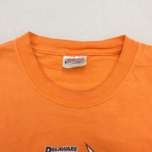 L/古着 ヘインズ 半袖 ビンテージ Tシャツ メンズ 00s Easy as コットン クルーネック オレンジ 23apr13 中古_画像6