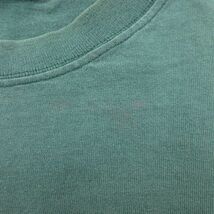 XL/古着 半袖 ビンテージ Tシャツ メンズ 90s 野球殿堂博物館 コットン クルーネック 緑 グリーン 23mar30 中古_画像4