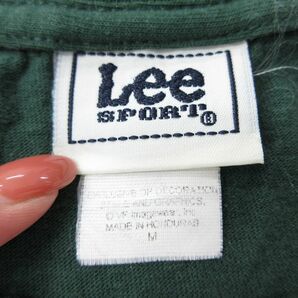 L/古着 リー Lee 半袖 ビンテージ Tシャツ メンズ 00s MLB ボストンレッドソックス コットン クルーネック 緑 グリーン メジャーリーグの画像6