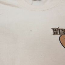 XL/古着 ヘインズ 半袖 ビンテージ Tシャツ メンズ 90s WINFIELD 大きいサイズ コットン クルーネック 生成り 23jul17 中古_画像7