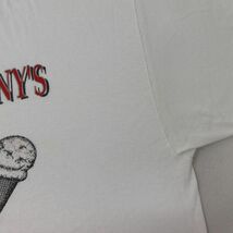 XL/古着 ヘインズ 半袖 ビンテージ Tシャツ メンズ 90s アイスクリーム イタリア クルーネック 白 ホワイト 23jul26 中古_画像6