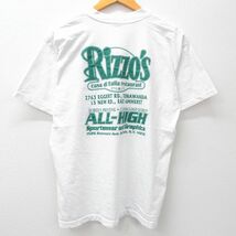 L/古着 半袖 ビンテージ Tシャツ メンズ 00s 自転車 ロードレース クルーネック 白 ホワイト 23may23 中古_画像2