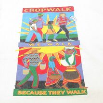 L/古着 半袖 ビンテージ Tシャツ メンズ 00s CROP WALK コットン クルーネック 生成り 23jun23 中古_画像2