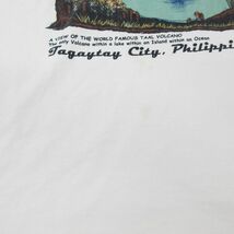 L/古着 半袖 ビンテージ Tシャツ メンズ 90s ヤシの木 フィリピン クルーネック 白 ホワイト 23jun28 中古_画像4