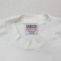 M/古着 半袖 ビンテージ Tシャツ メンズ 90s BACK FROM クルーネック 白 ホワイト 23aug03 中古_画像6