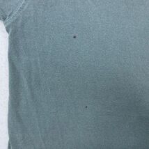 XL/古着 半袖 Tシャツ メンズ 犬 海賊 大きいサイズ コットン クルーネック 薄緑 グリーン 23apr05 中古_画像8