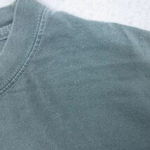 XL/古着 半袖 Tシャツ メンズ 犬 海賊 大きいサイズ コットン クルーネック 薄緑 グリーン 23apr05 中古_画像7