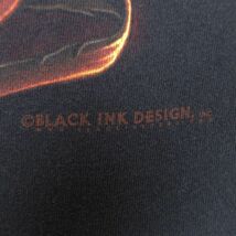 XL/古着 半袖 Tシャツ メンズ スカル 大きいサイズ クルーネック 黒 ブラック 23jul04 中古_画像5