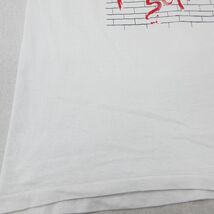 L/古着 半袖 ビンテージ Tシャツ メンズ 90s AURORA MIDDLE SCHOOL クルーネック 白 ホワイト 23aug22 中古_画像6