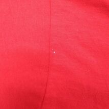 XL/古着 半袖 ビンテージ Tシャツ メンズ 80s SBD SHOW 大きいサイズ クルーネック 赤 レッド 23jul04 中古_画像6