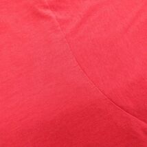 XL/古着 半袖 ビンテージ Tシャツ メンズ 80s STARS 星 クルーネック 赤 レッド 23jul17 中古_画像4