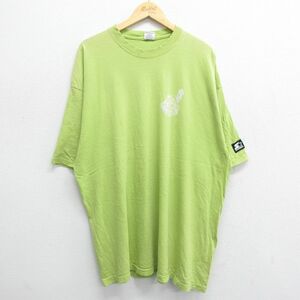 XL/古着 スターター 半袖 ビンテージ Tシャツ メンズ 90s MLB クリーブランドインディアンス ロング丈 大きいサイズ コットン クルーネ