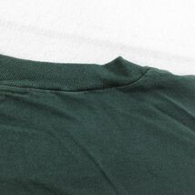 XL/古着 半袖 ビンテージ Tシャツ メンズ 90s ベリーズ 大きいサイズ クルーネック 濃緑 グリーン 23jun07 中古_画像4