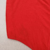 L/古着 半袖 ビンテージ Tシャツ メンズ 90s STROLLING フェス ニューヨーク クルーネック 赤 レッド 23jun14 中古_画像8