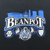 XL/古着 リーボック 半袖 ブランド Tシャツ メンズ ボストン 大学 BEANPOT 大きいサイズ コットン クルーネック 黒 ブラック 23jun02_画像2