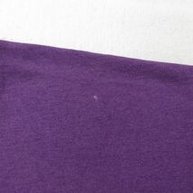 XL/古着 半袖 ビンテージ Tシャツ メンズ 90s オシュコシュ 飛行機 クルーネック 紫 パープル 23may16 中古_画像5