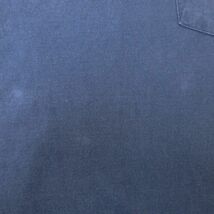 XL/古着 カーハート Carhartt 半袖 ブランド Tシャツ メンズ ワンポイントロゴ 胸ポケット付き 大きいサイズ コットン クルーネック 紺_画像4