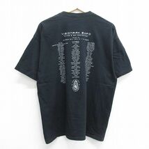 XL/古着 半袖 ビンテージ Tシャツ メンズ 00s VISIONARY EXPO マイアミ 大きいサイズ コットン クルーネック 黒 ブラック 23jul01 中古_画像2