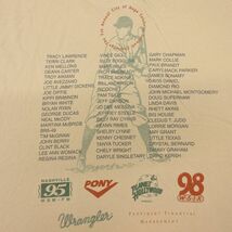 XL/古着 ヘインズ 半袖 ビンテージ Tシャツ メンズ 90s ソフトボール 企業広告 コットン クルーネック ベージュ系 カーキ 23sep06 中古_画像4