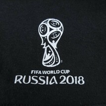 L/古着 半袖 Tシャツ メンズ メキシコ ロシア FIFAワールドカップ クルーネック 黒 ブラック 23jul29 中古_画像3