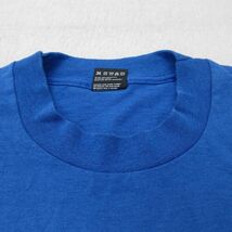 L/古着 半袖 ビンテージ Tシャツ メンズ 90s 馬 Madison County クルーネック 青 ブルー 23jun29 中古_画像9