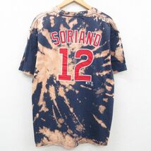 XL/古着 リー Lee 半袖 ビンテージ Tシャツ メンズ 00s MLB シカゴカブス アルフォンソソリアーノ 大きいサイズ コットン クルーネック_画像1