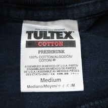 L/古着 TULTEX 半袖 ビンテージ Tシャツ メンズ 90s ラスベガス コットン クルーネック 紺 ネイビー 23sep13 中古_画像3