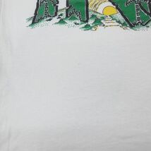 M/古着 半袖 ビンテージ Tシャツ メンズ 80s IRiE ジャマイカ コットン クルーネック 白 ホワイト 23jul24 中古_画像9