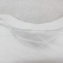 M/古着 半袖 ビンテージ Tシャツ メンズ 80s IRiE ジャマイカ コットン クルーネック 白 ホワイト 23jul24 中古_画像8