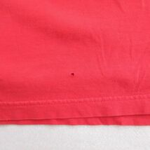 XL/古着 ナイキ NIKE 半袖 ビンテージ Tシャツ メンズ 00s ワンポイントロゴ 大きいサイズ コットン クルーネック 赤他 レッド 24mar14 中_画像7