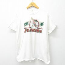 L/古着 スクリーンスターズ 半袖 ビンテージ Tシャツ メンズ 90s ウィンドサーフィン クルーネック 白 ホワイト 24mar14 中古_画像1