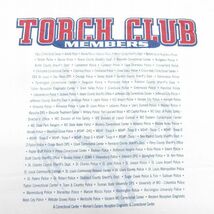 XL/古着 半袖 ビンテージ Tシャツ メンズ 90s TORCH RUN 大きいサイズ コットン クルーネック 白 ホワイト 24mar18 中古_画像4