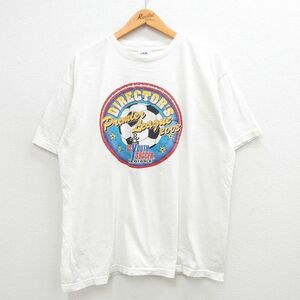 XL/古着 アディダス adidas 半袖 ビンテージ Tシャツ メンズ 00s サッカー プレミアリーグ ビッグロゴ 大きいサイズ コットン クルーネック