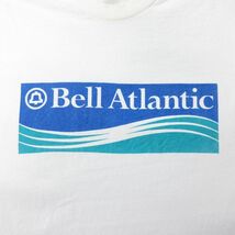XL/古着 リー Lee 半袖 ビンテージ Tシャツ メンズ 90s Bell Atlantic 大きいサイズ コットン クルーネック 白 ホワイト spe 24mar22 中古_画像2