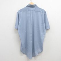 XL/古着 半袖 シャツ メンズ 70s 紺他 ネイビー 24mar27 中古 トップス_画像3