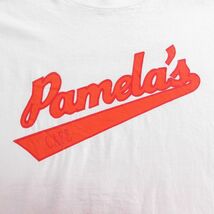 XL/古着 All Sports 半袖 ビンテージ Tシャツ メンズ 90s Pamelas カフェ コットン クルーネック 白 ホワイト 24mar27 中古_画像3