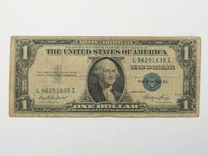 ■アメリカ 紙幣 1ドル 1935年 銀兌換券 ブルーシール■