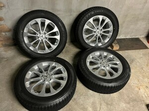 超美品　GLA 156 スタッドレスホイールセット　純正ホイール　ブリヂストン　BRIDGESTONE　ブリザック　BLIZAK　VRX2 215/60/17 96Q