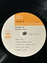 MARLENA SHAW / ACTING UP (LP) マリーナ・ショウ_画像5