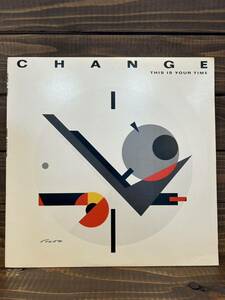 CHANGE / THIS IS YOUR TIME (LP) イタロ・ディスコ　80's チェンジ